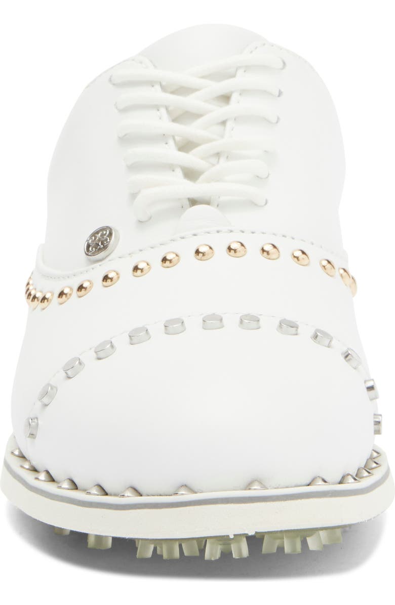 G/FORE Welt Studded Gallivanter Golf Shoe, Alternate, color,