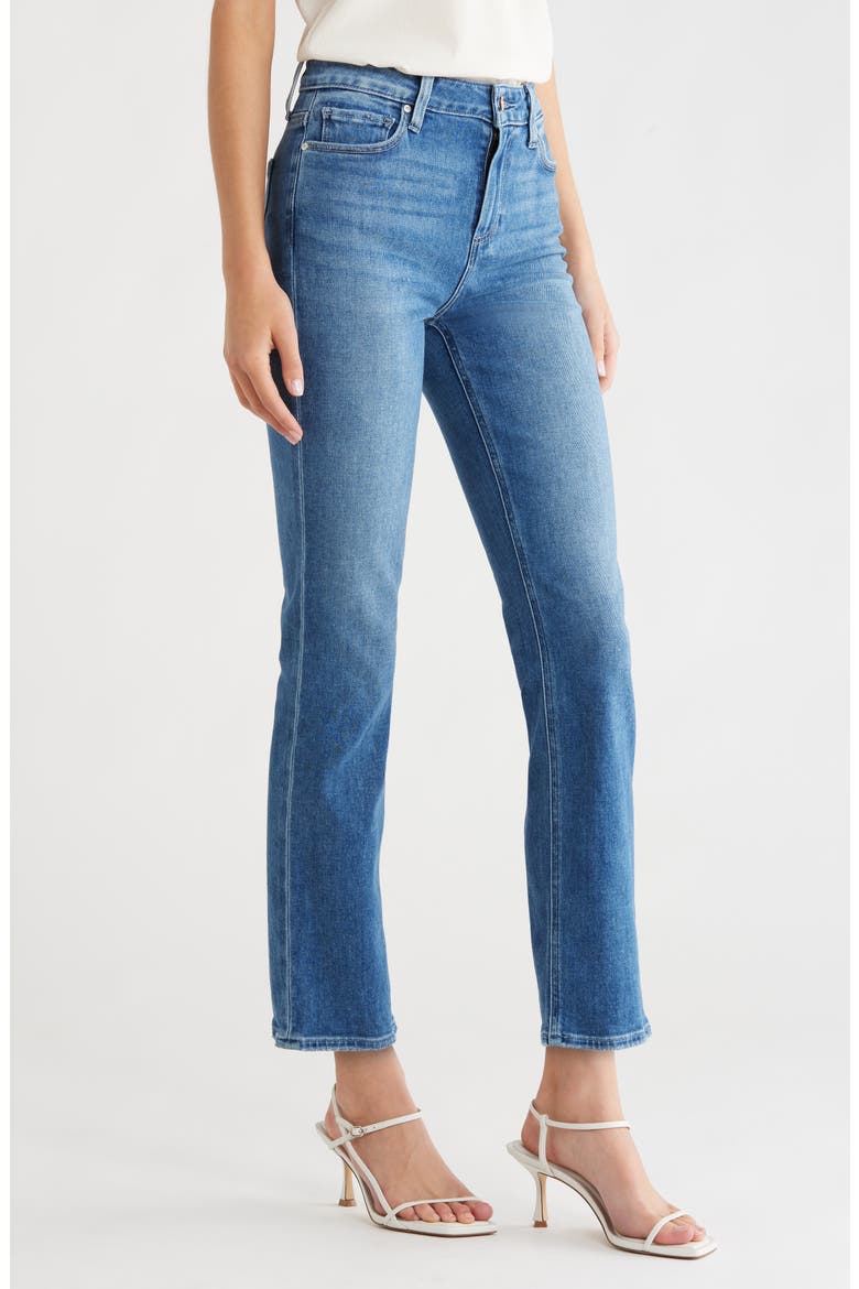 Cindy High Waist Ankle Straight Leg Jeans, Alternate, color, FREERIDE