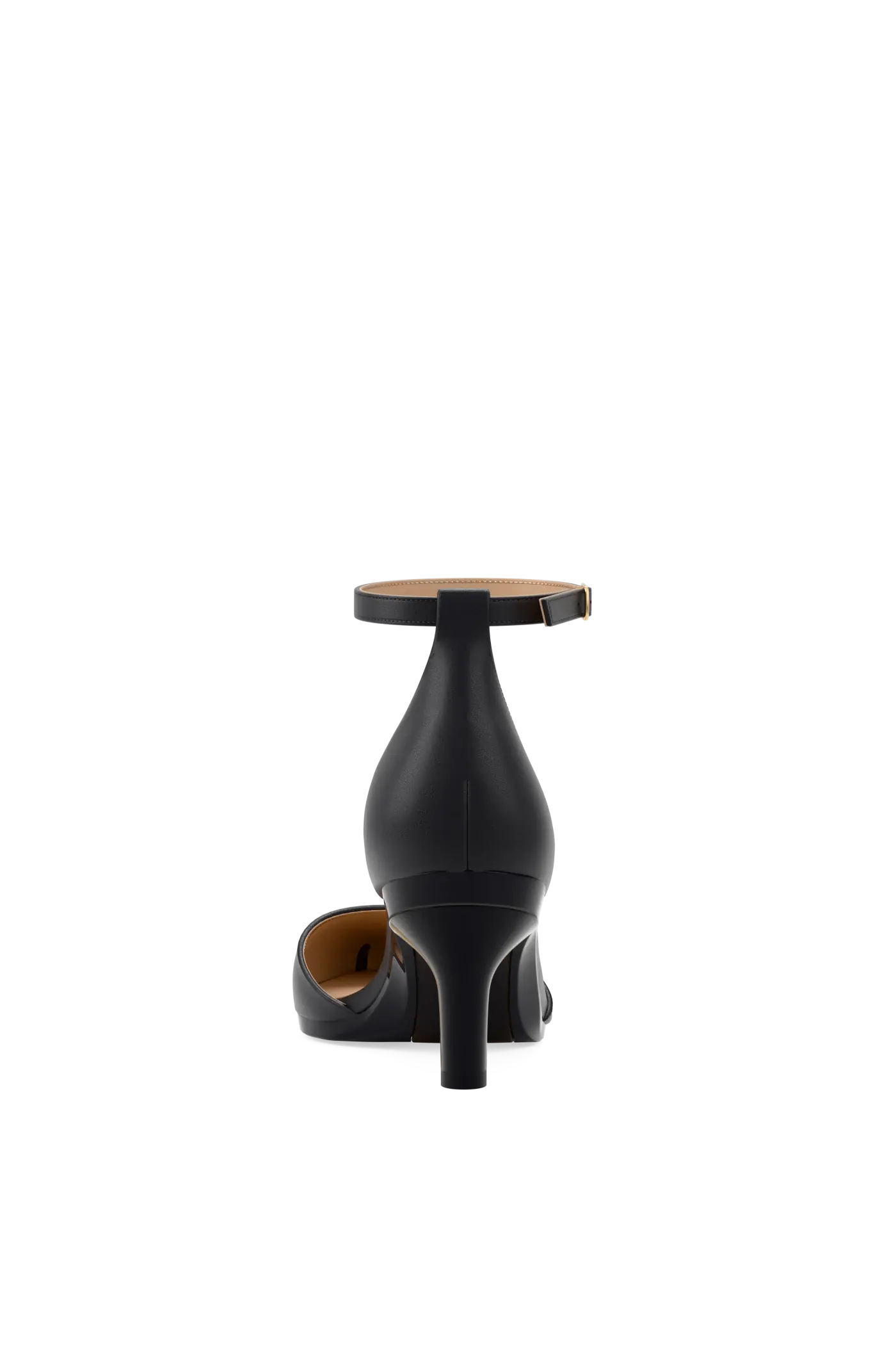 Pashion Footwear The D'Orsay 3" Stiletto Convertible Heel, Alternate, color, Coal Leather