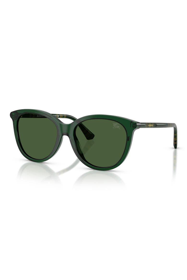 55mm Phantos Sunglasses, Alternate, color, GREEN