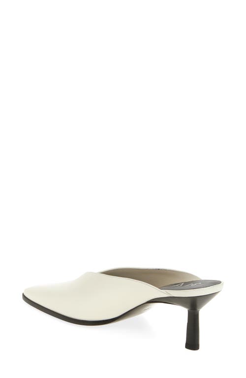 3.1 Phillip Lim Leather Mule In Antique White
