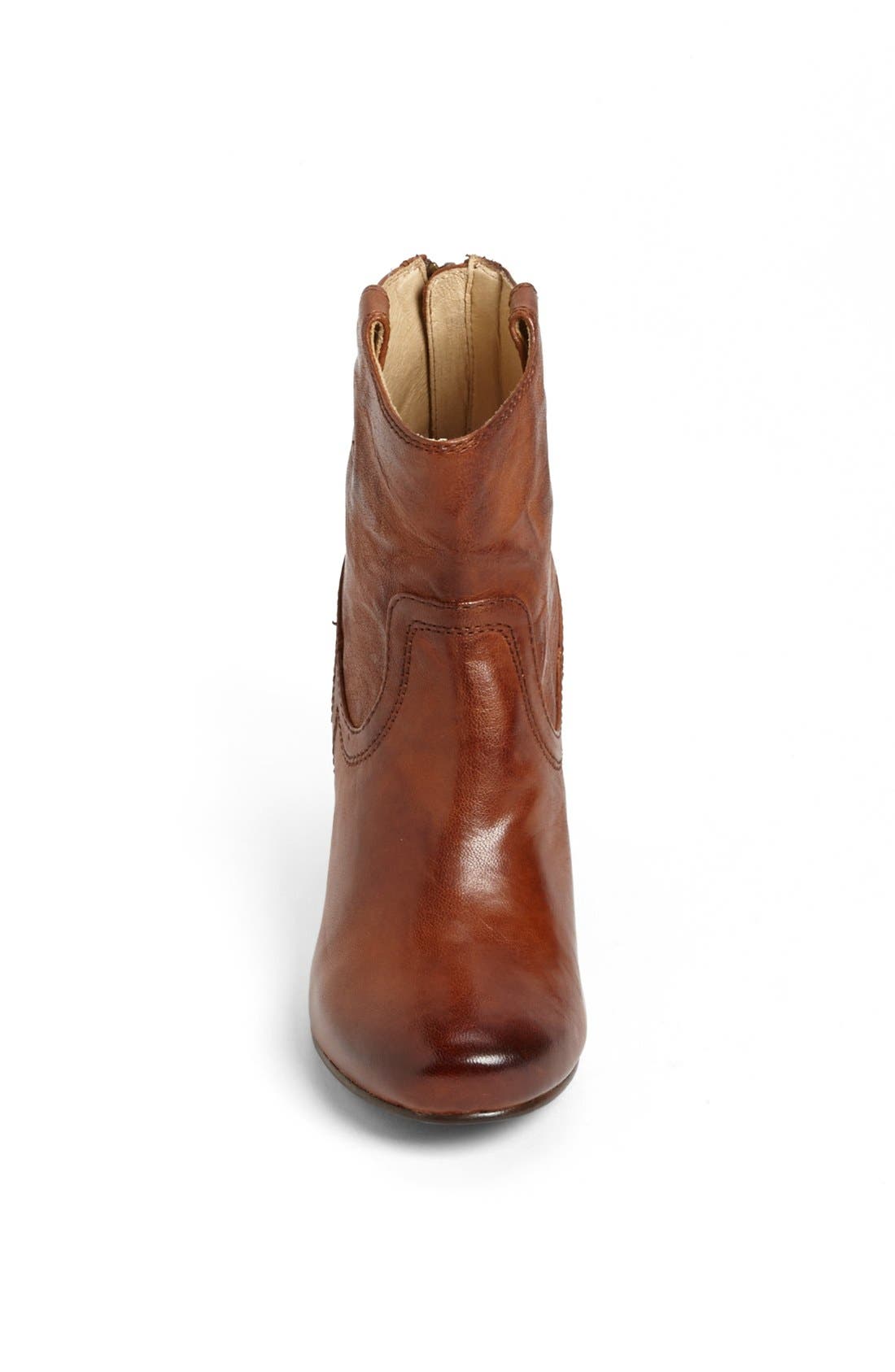'Carson' Wedge' Bootie, Alternate, color, COGNAC