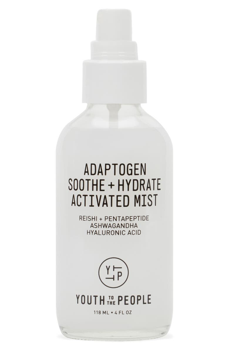 Youth to the People Adaptogen Soothe + Hydrate Activated Mist, Main, color, 