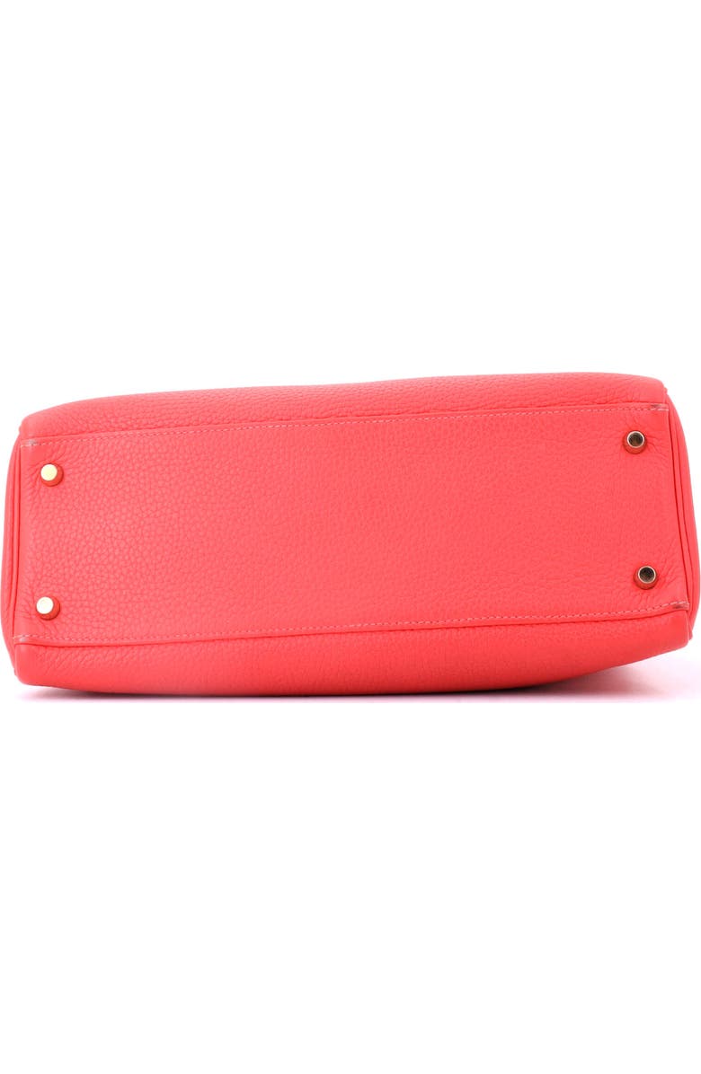Pre-Owned Hermes Kelly Handbag Pink Clemence with Gold Hardware 32, Alternate, color, Rose Jaipur