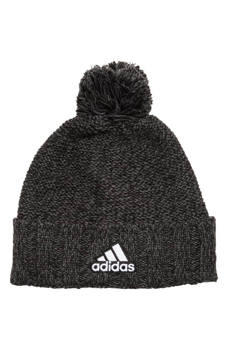 adidas Recon Marled Knit Beanie, Main, color, 