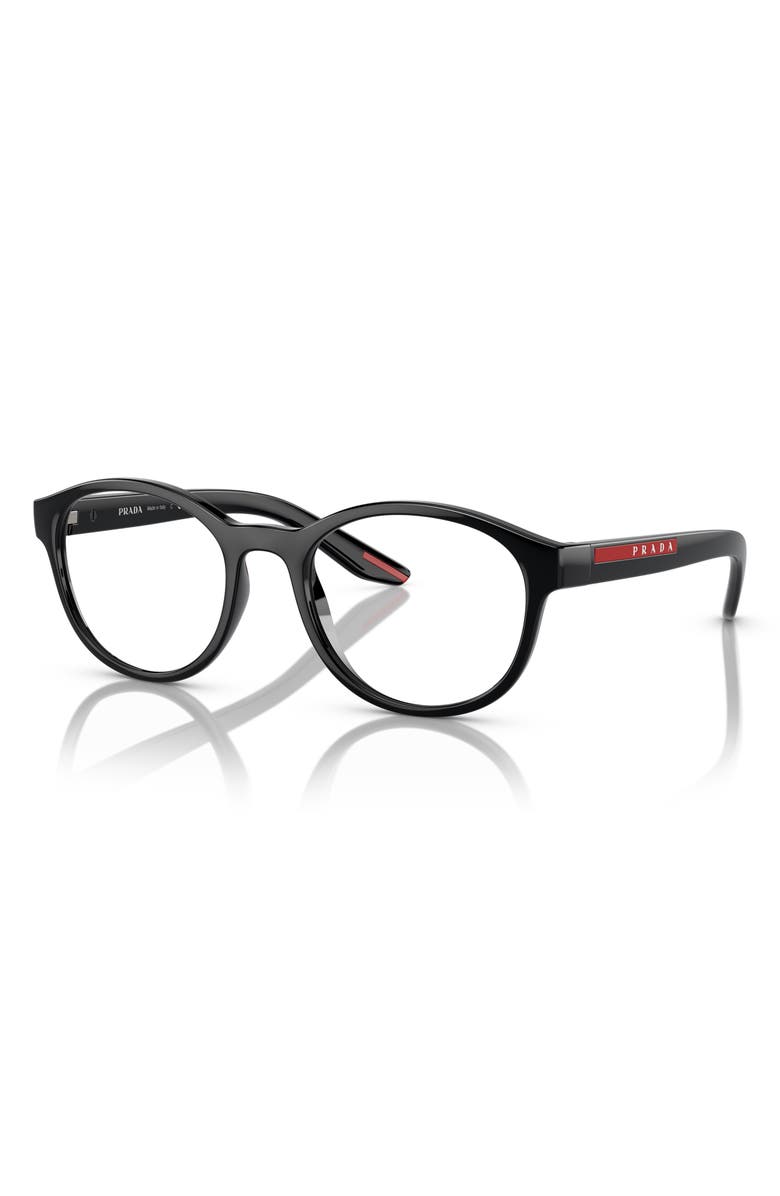 Prada Linea Rossa 53mm Phantos Optical Glasses, Alternate, color, 