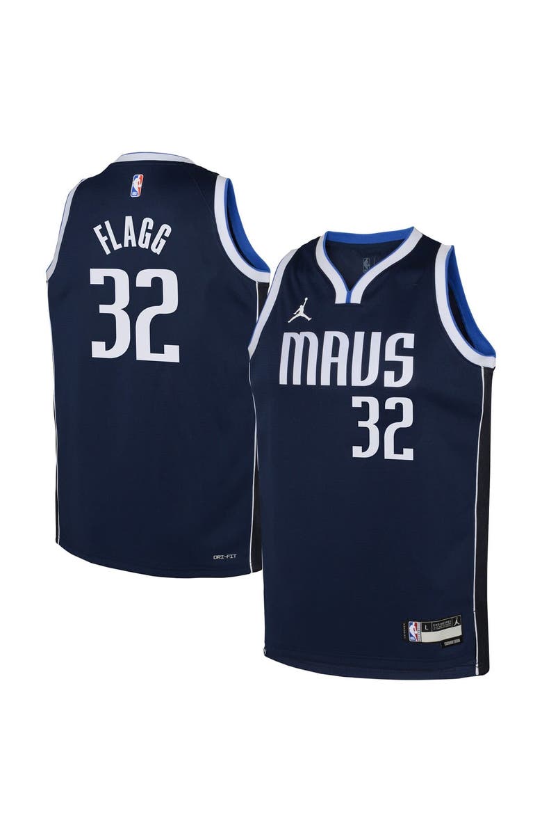 Jordan Brand Youth Jordan Brand Cooper Flagg Navy Dallas Mavericks Swingman Jersey - Statement Edition, Main, color, Navy