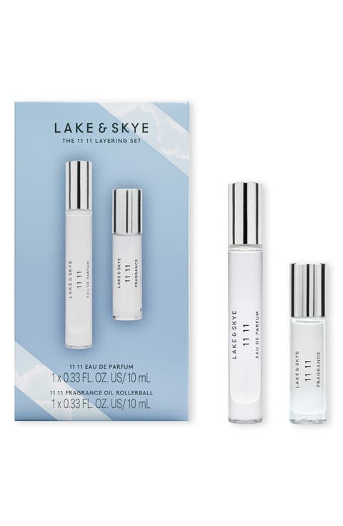 11 11 Eau de Parfum Purse Spray & Fragrance Oil Rollerball Set