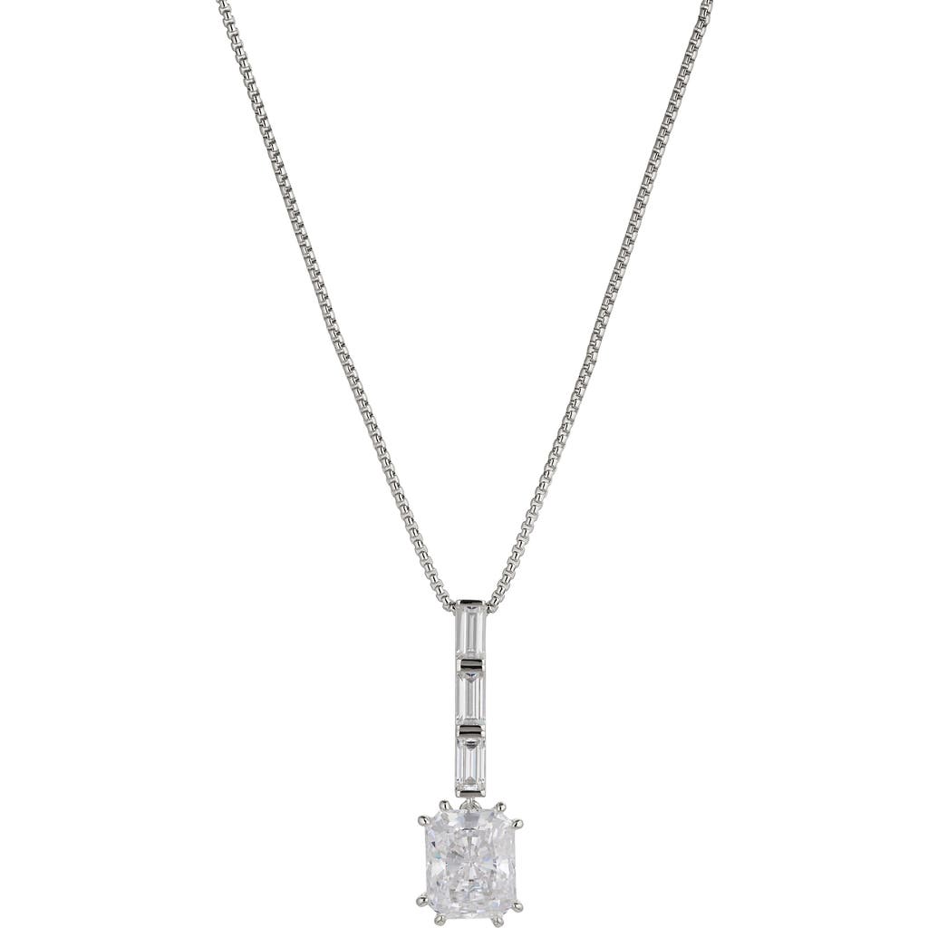 NADRI NADRI CHATEAU CUBIC ZIRCONIA PENDANT NECKLACE