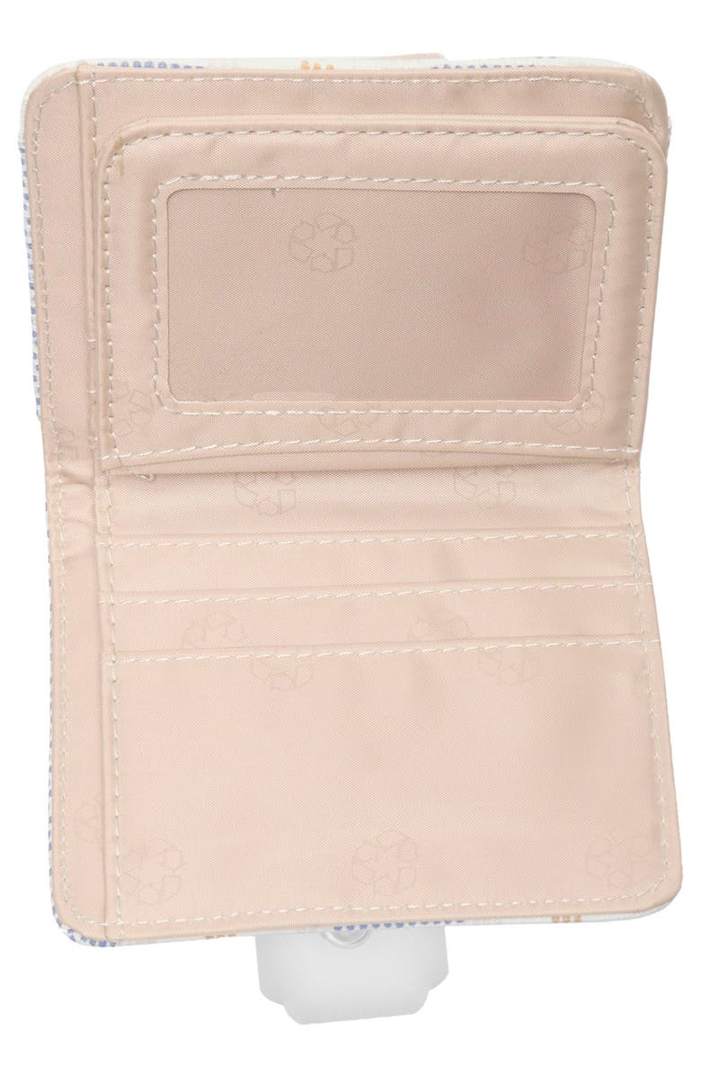 MUNDI SMALL LEATHER GOODS Pixie Bifold Wallet, Alternate, color, Marine Linen