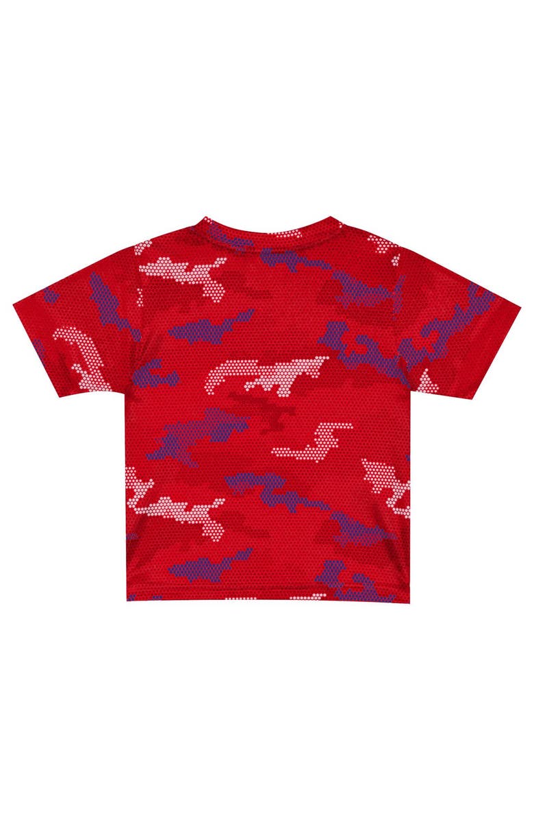 Outerstuff Toddler Fanatics Branded Red Philadelphia Phillies Field Ball T-Shirt & Shorts Set, Alternate, color, 