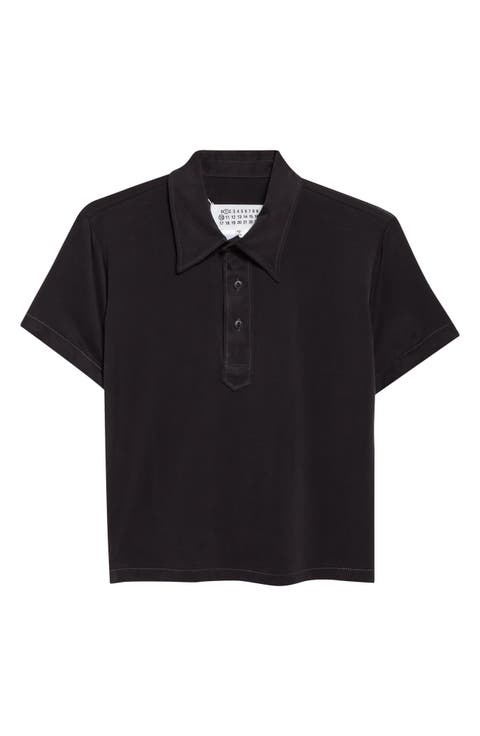 Contrast Stitch Polo