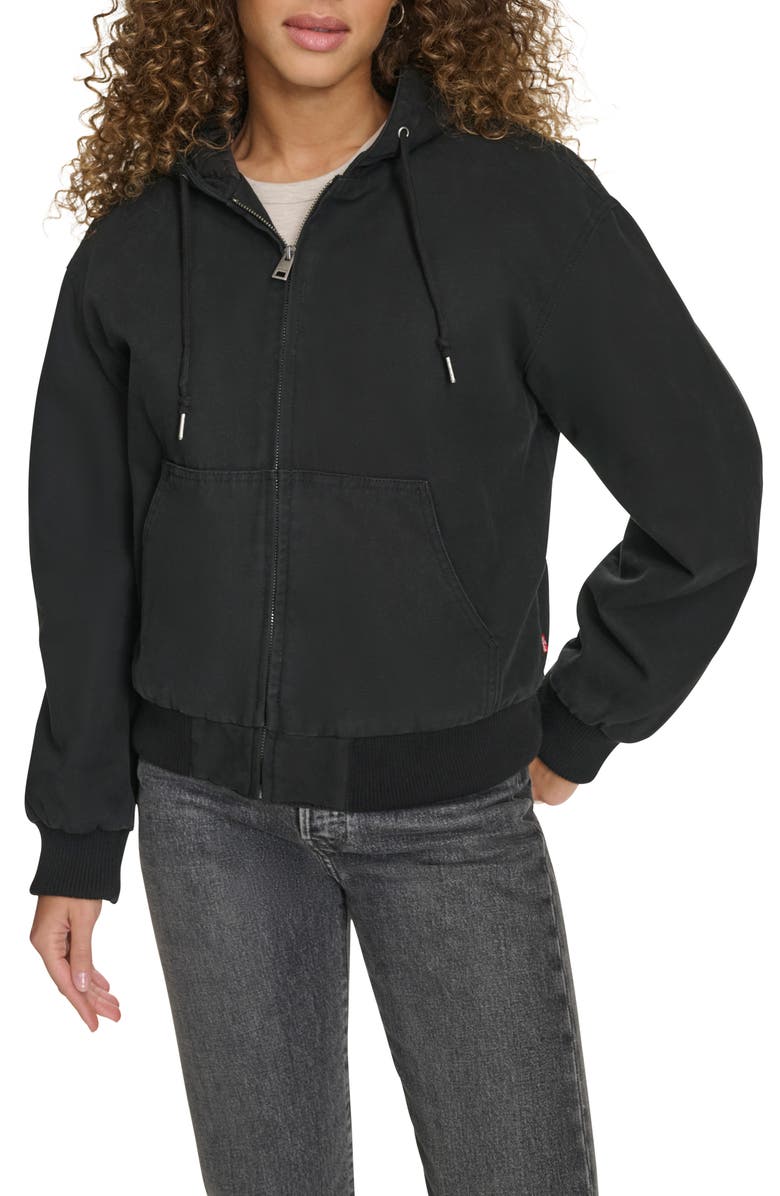 Work Cotton Canvas Zip Jacket