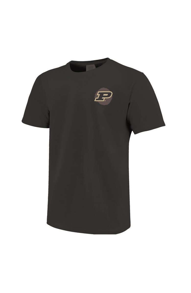 IMAGE ONE Men's Black Purdue Boilermakers Hyper Local T-Shirt, Alternate, color, Black