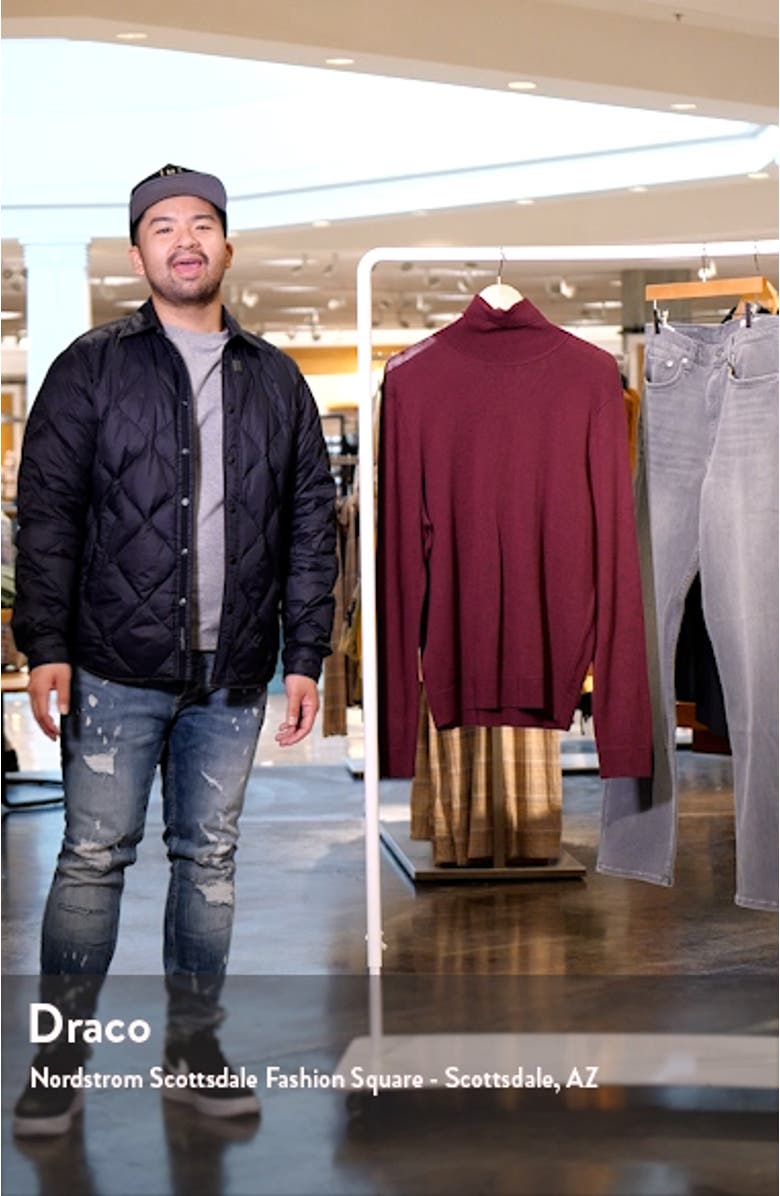 Washable Merino Wool Turtleneck, sales video thumbnail