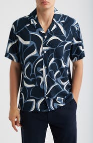 Reiss Hays Camp Shirt