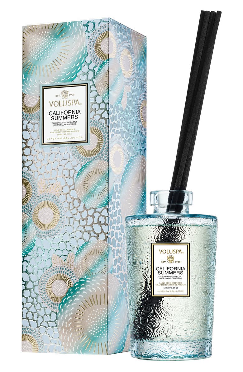 Voluspa California Summers Luxe Reed Diffuser, Main, color, 