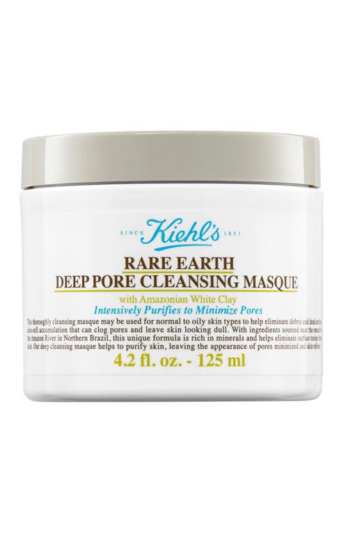 Kiehl's Since 1851 Rare Earth Deep Pore Cleansing Face Mask In Transparent