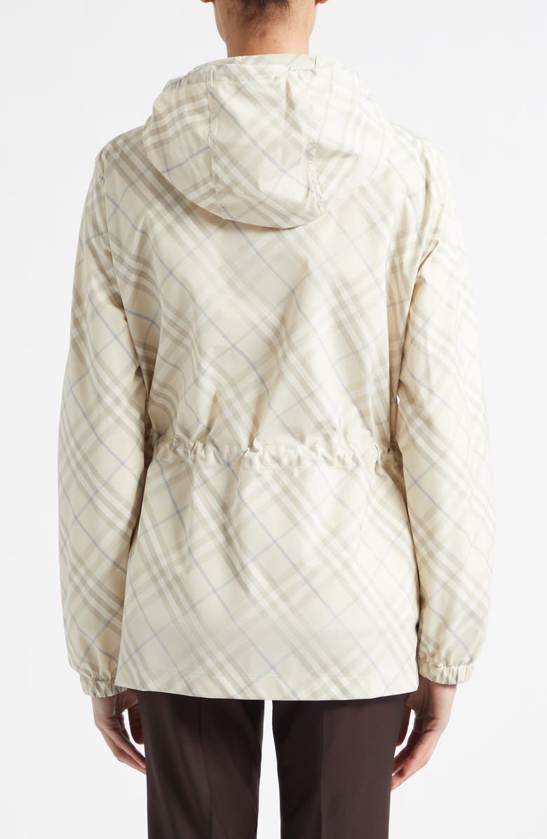 Burberry Whitstable Lightweight Hooded Jacket, Alternate, color, Sesame Beige