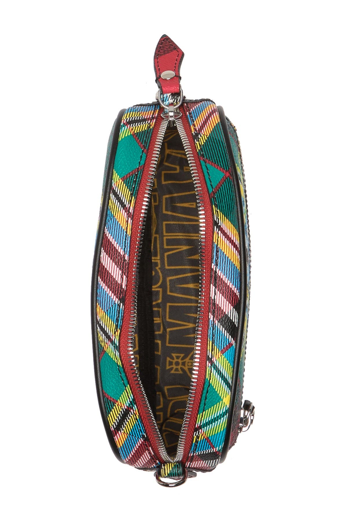 Vivienne Westwood Shuka Tartan Crossbody Bag, Alternate, color, 