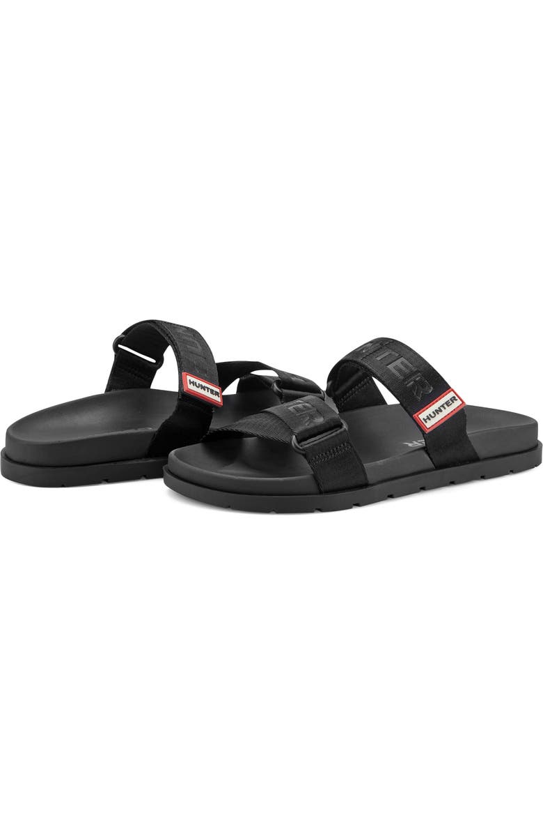 Hunter Rylee Slide Sandal, Alternate, color, Black 001