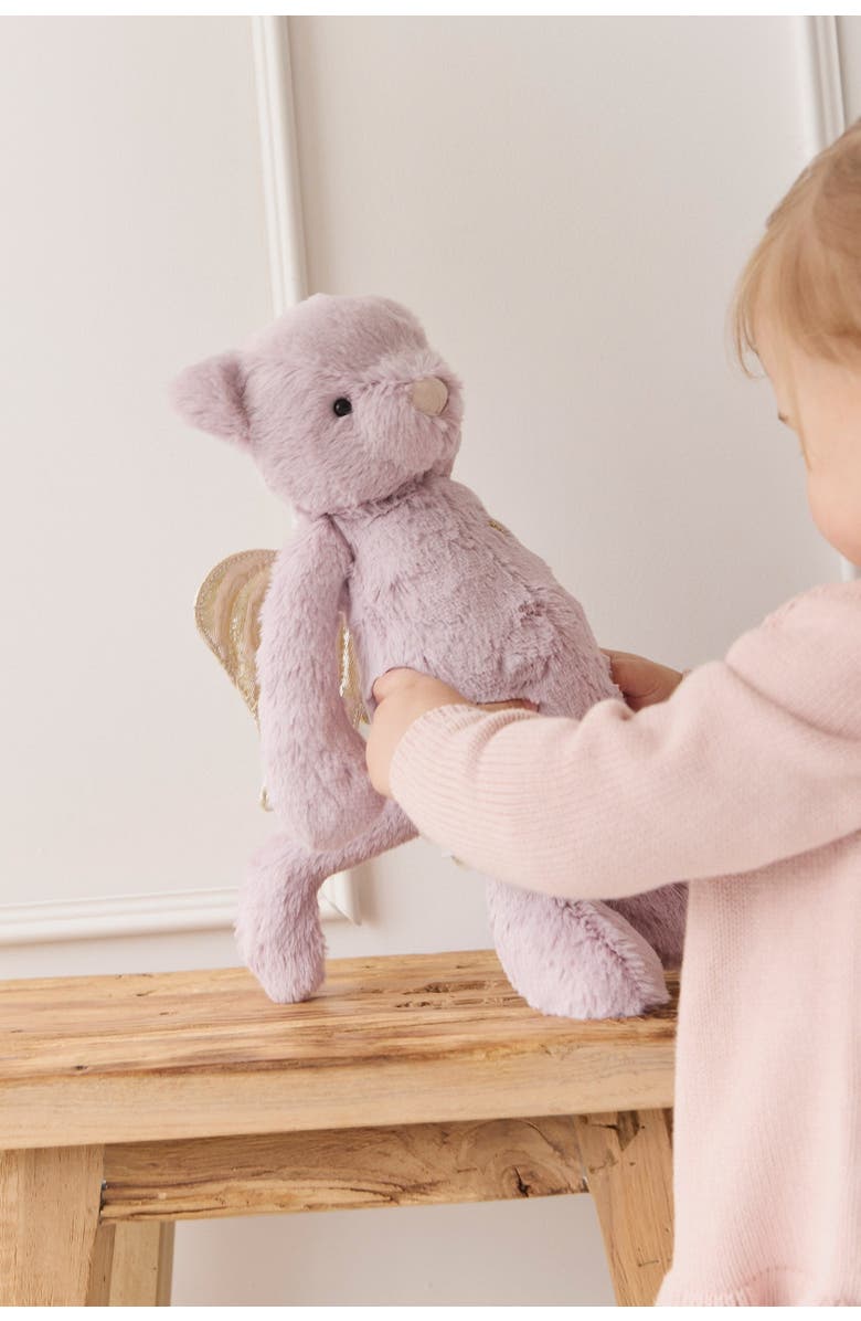 Snuggle Bunnies Stuffed Animal Fairy Elsie - Violet, Alternate, color, Violet