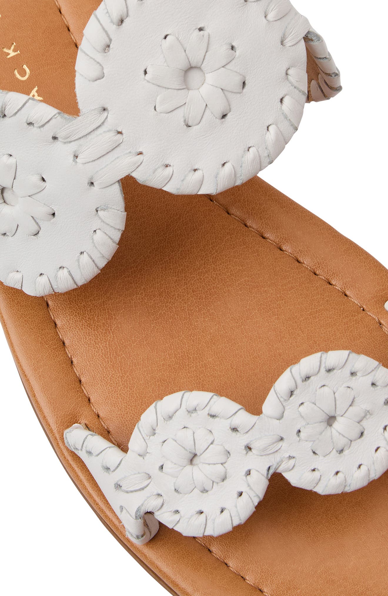 Jack Rogers Lauren II Sandal, Alternate, color, White