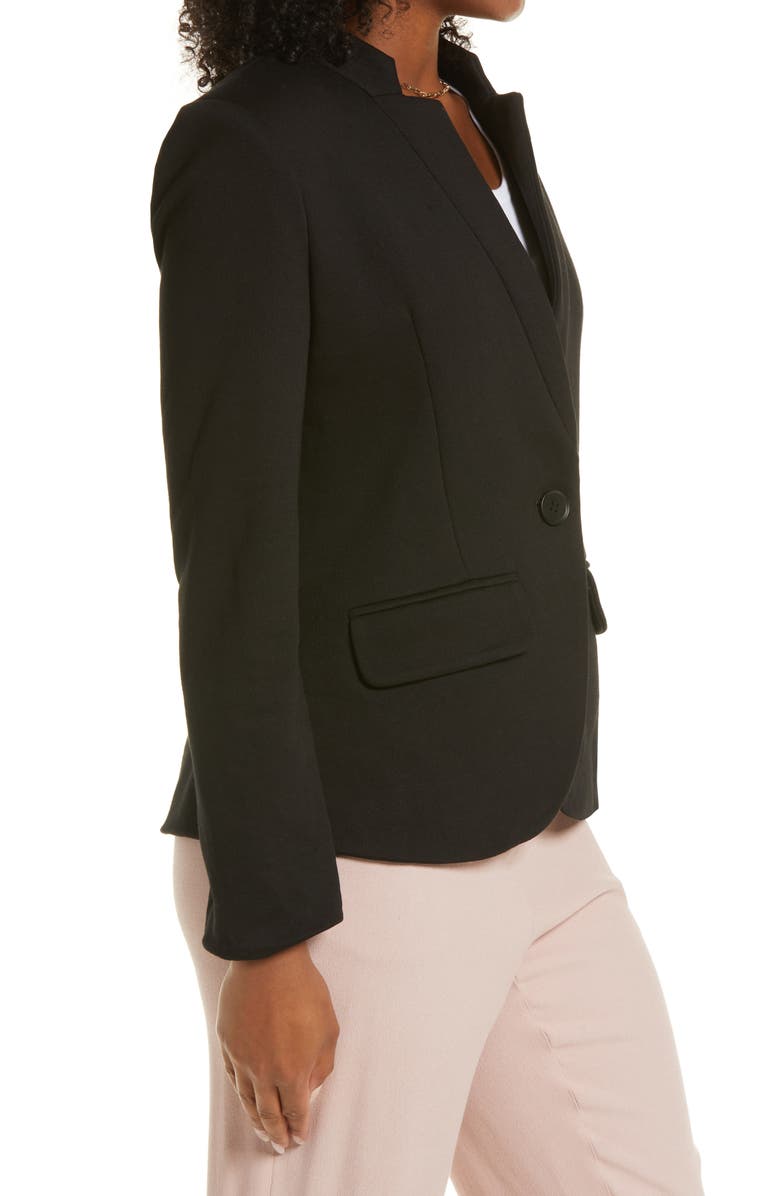 GIBSONLOOK Notch Collar Cotton Blend Blazer, Alternate, color,