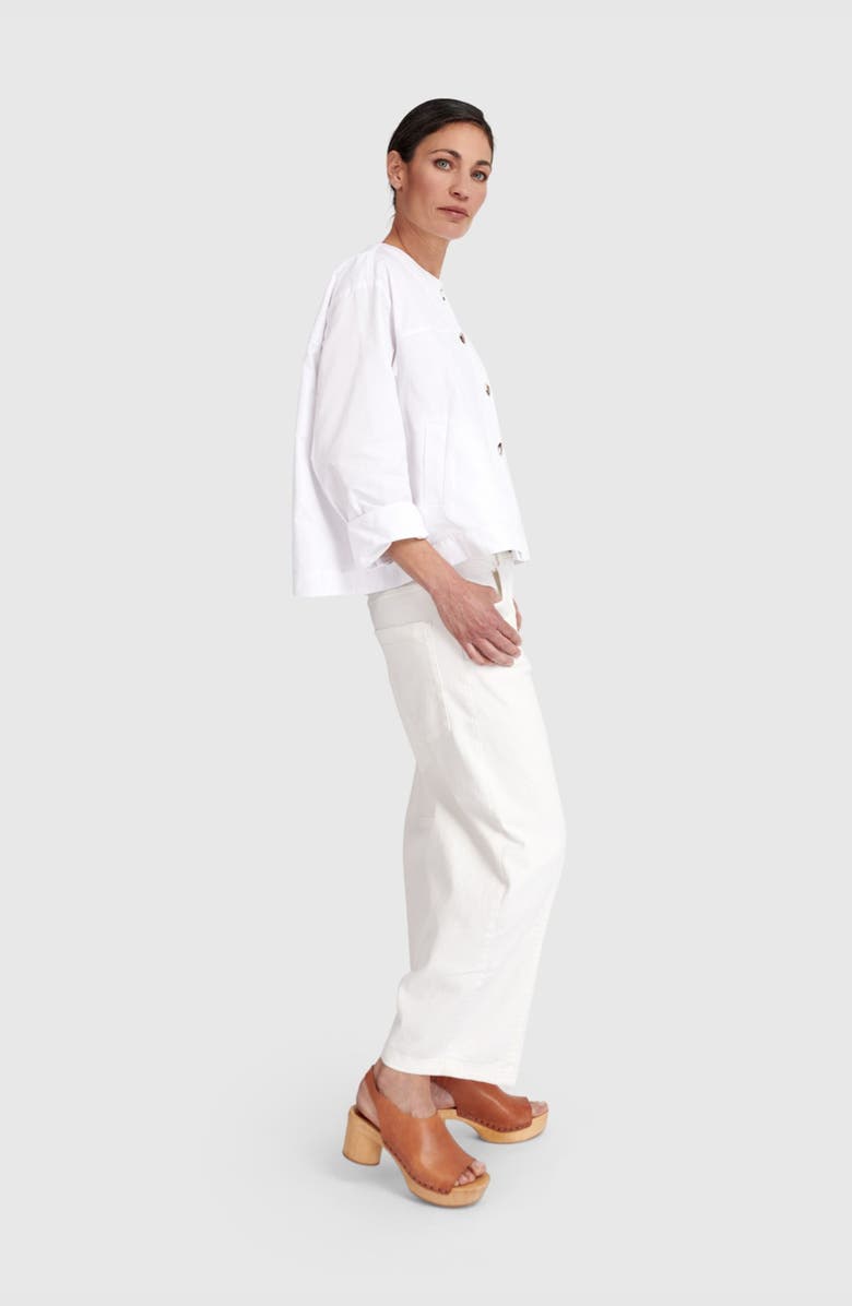 Alembika Side Streets Topper Jacket, Alternate, color, White