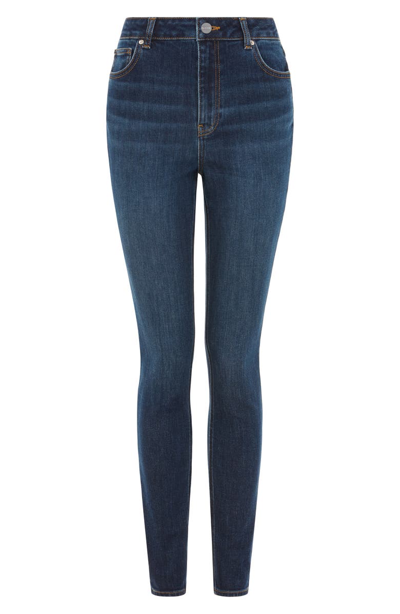ALIGNE High Waist Skinny Jeans, Alternate, color, Ocean Blue