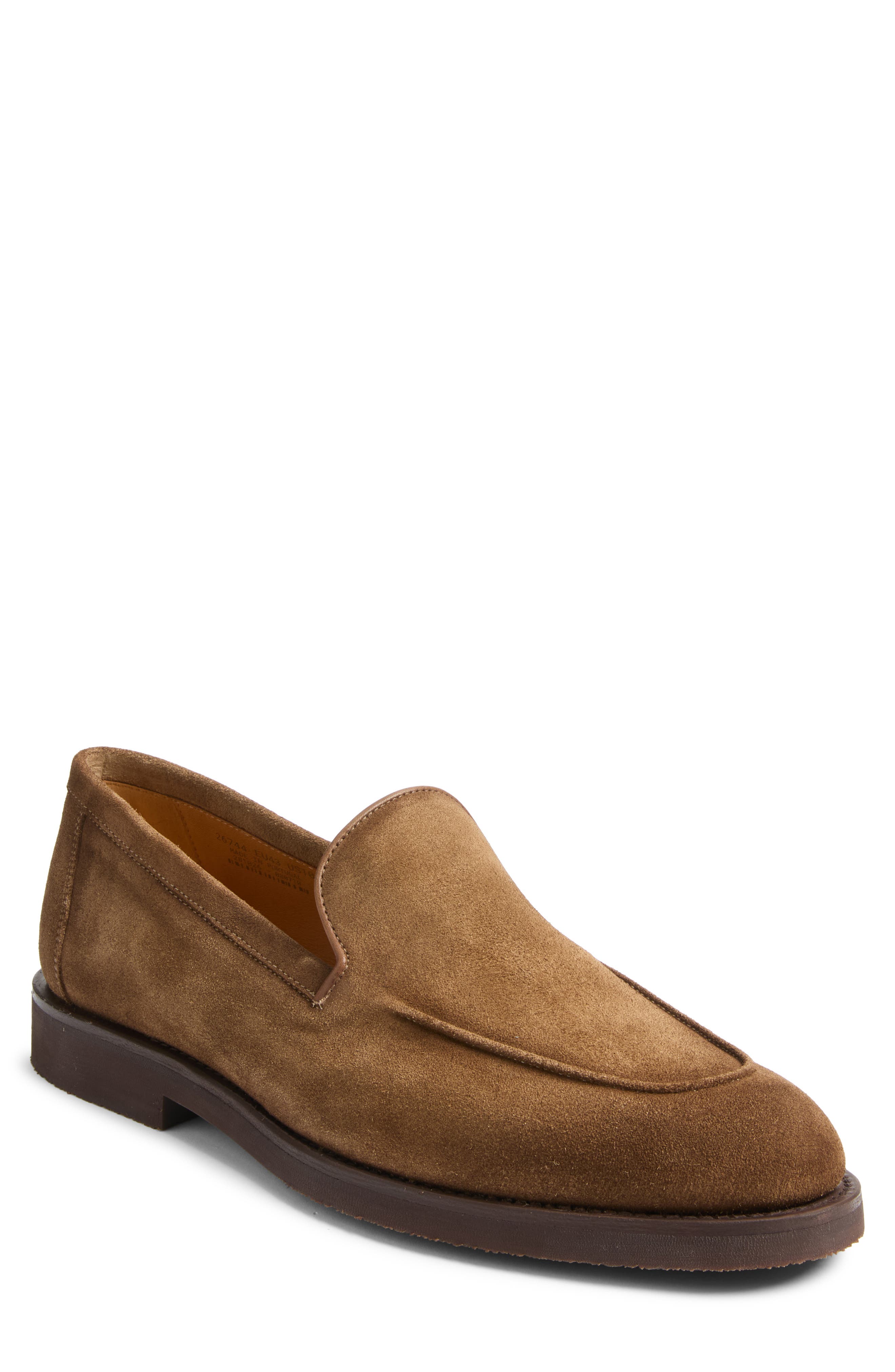 Cervan Venetian Suede Loafer, Main, color, CASTORO SUEDE