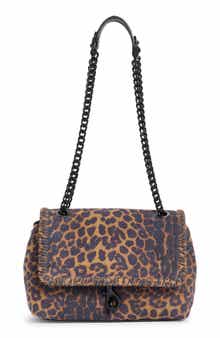 Rebecca Minkoff Edie Whipstitch Suede Crossbody Bag