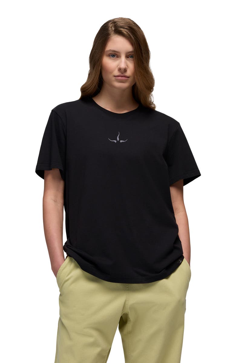 prAna Heritage Logo Organic Cotton Graphic T-Shirt, Alternate, color, Black