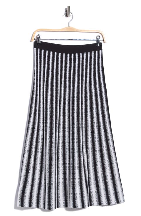 Soho Pleated Knit Skirt