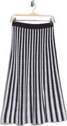DVF Soho Pleated Knit Skirt