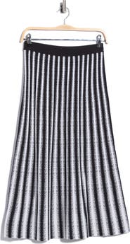 DVF Soho Pleated Knit Skirt