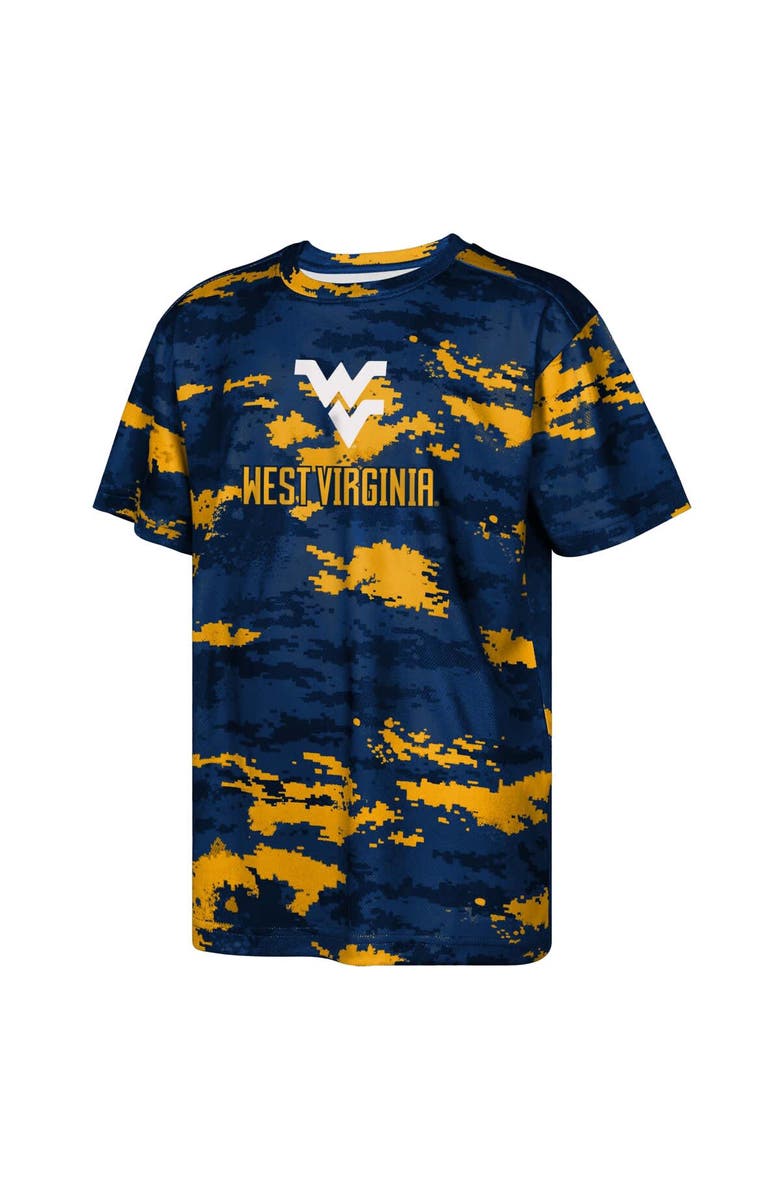 Outerstuff Youth Navy West Virginia Mountaineers Scrimmage Sublimated T-Shirt, Alternate, color, Navy