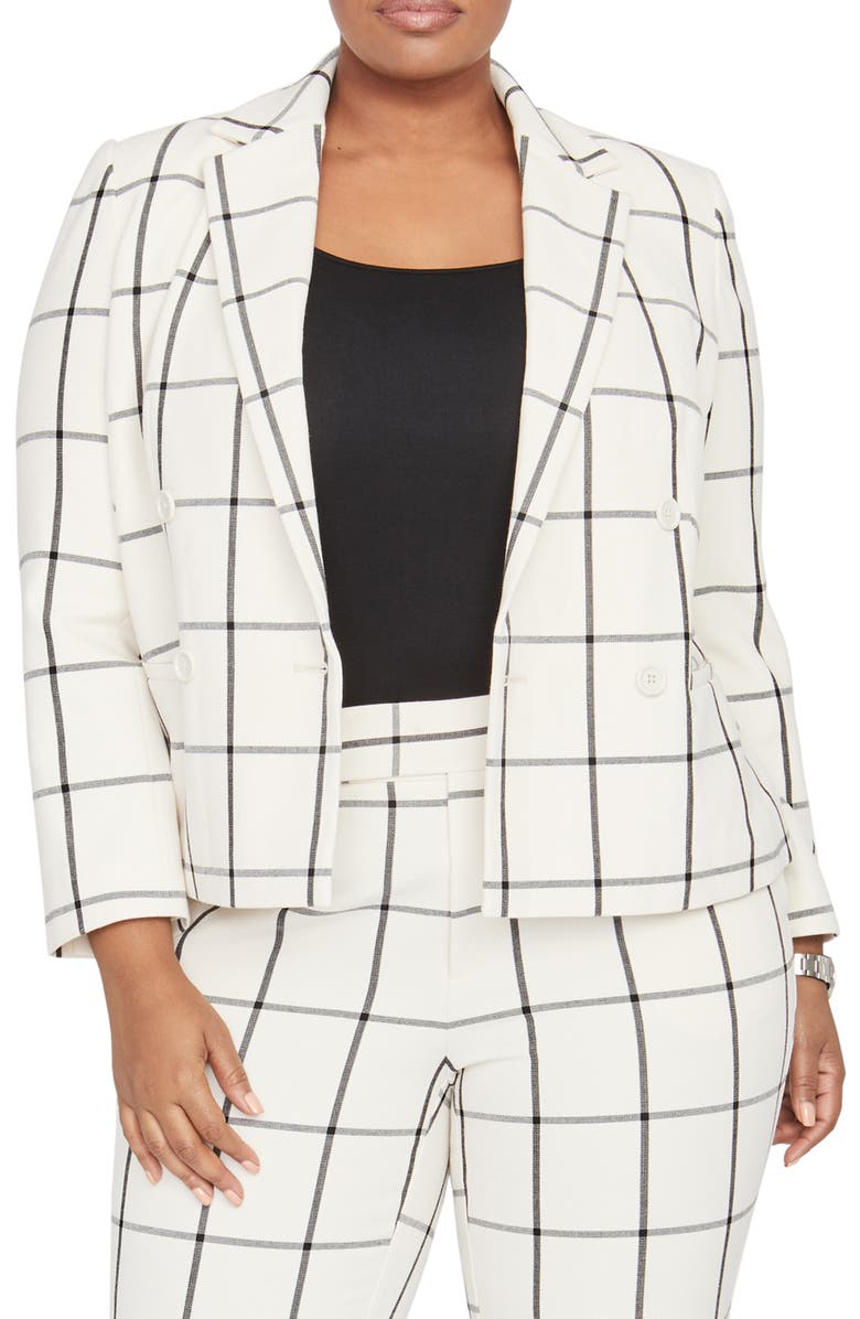 Rachel Roy Collection Double Breasted Jacket, Main, color,