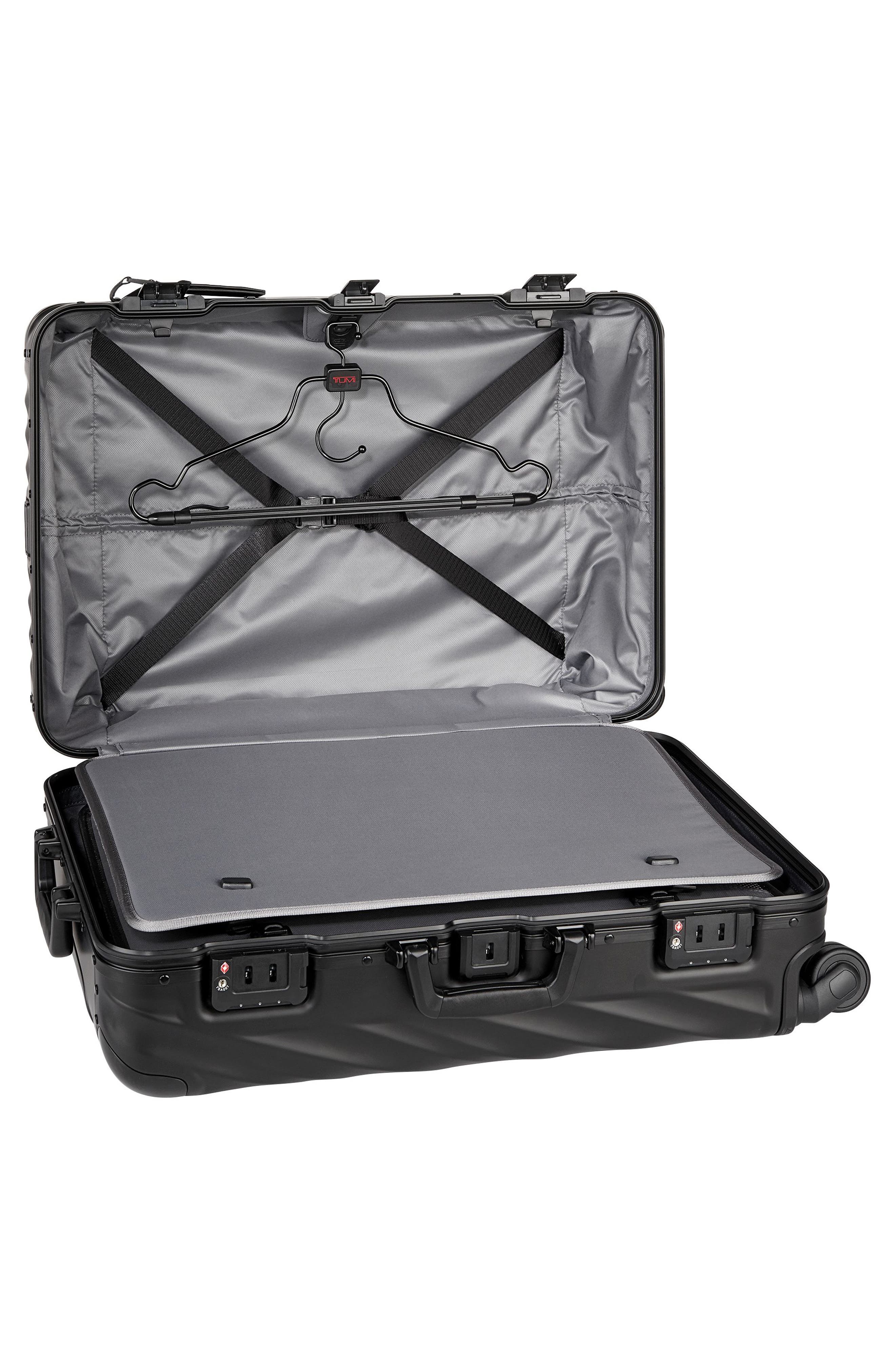 TUMI 19 Degree Aluminum 26-Inch Short Trip Wheeled Packing Case, Alternate, color, Matte Black