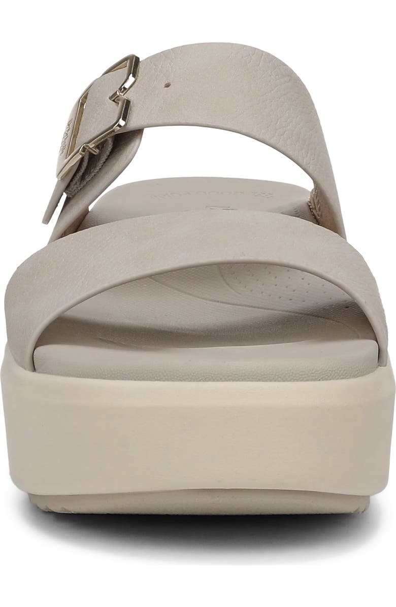 Dr. Scholl's All Time Max Platform Wedge Slide Sandal, Alternate, color, Oyster