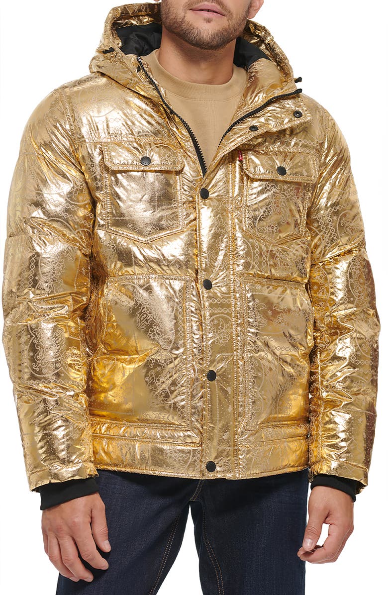 Levi's<sup>®</sup> Water Resistant Quilted Jacket, Main, color, 