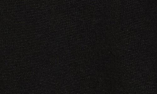 Democracy Ruffle Crewneck Sweater In Black