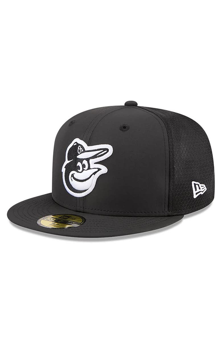 New Era Men's New Era Black Baltimore Orioles 2026 Batting Practice 59FIFTY Fitted Hat, Main, color, Black