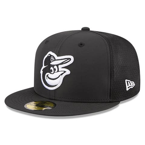Men's New Era Black Baltimore Orioles 2026 Batting Practice 59FIFTY Fitted Hat