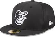 New Era Men's New Era Black Baltimore Orioles 2026 Batting Practice 59FIFTY Fitted Hat