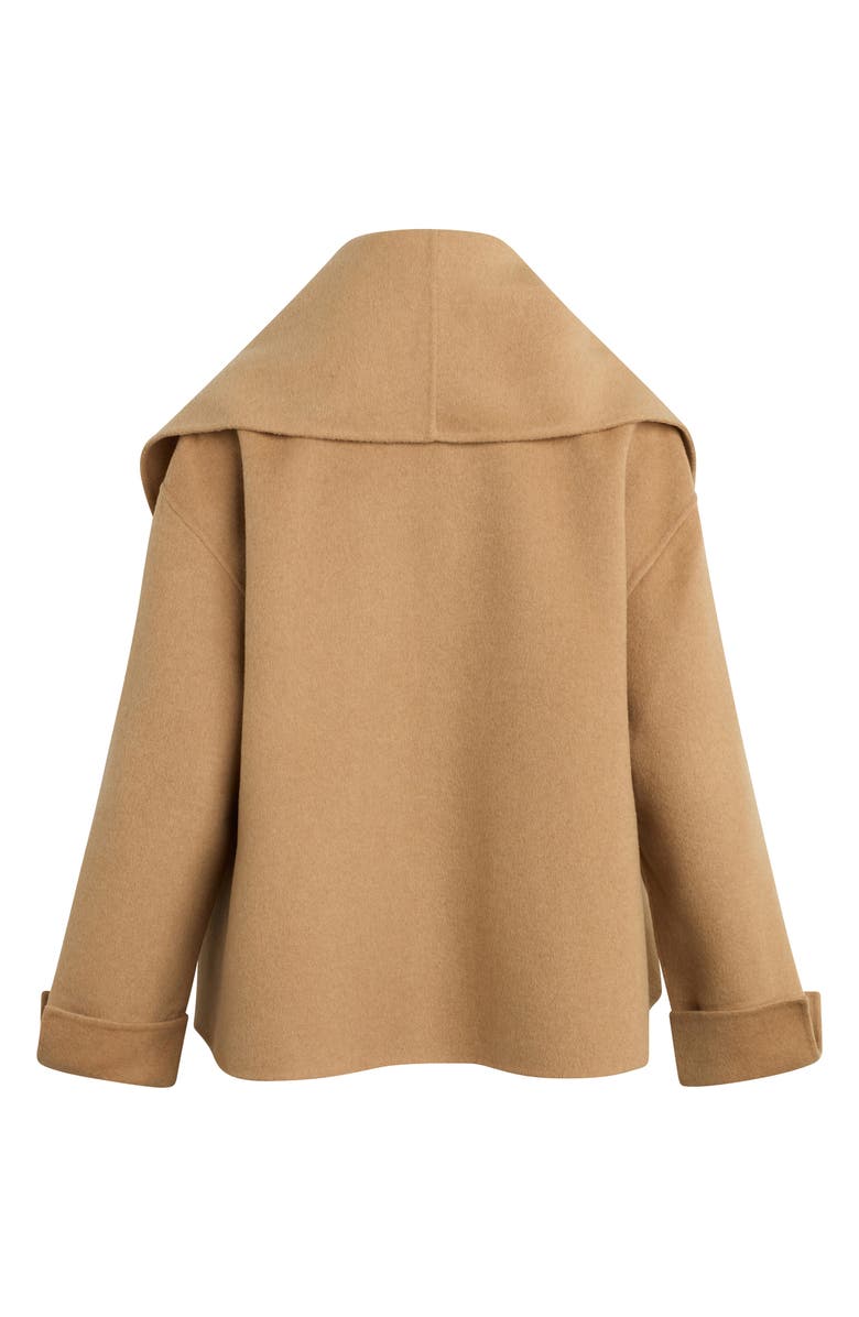 Favorite Daughter The Jamie Wool Blend Scarf Coat, Alternate, color, Camel