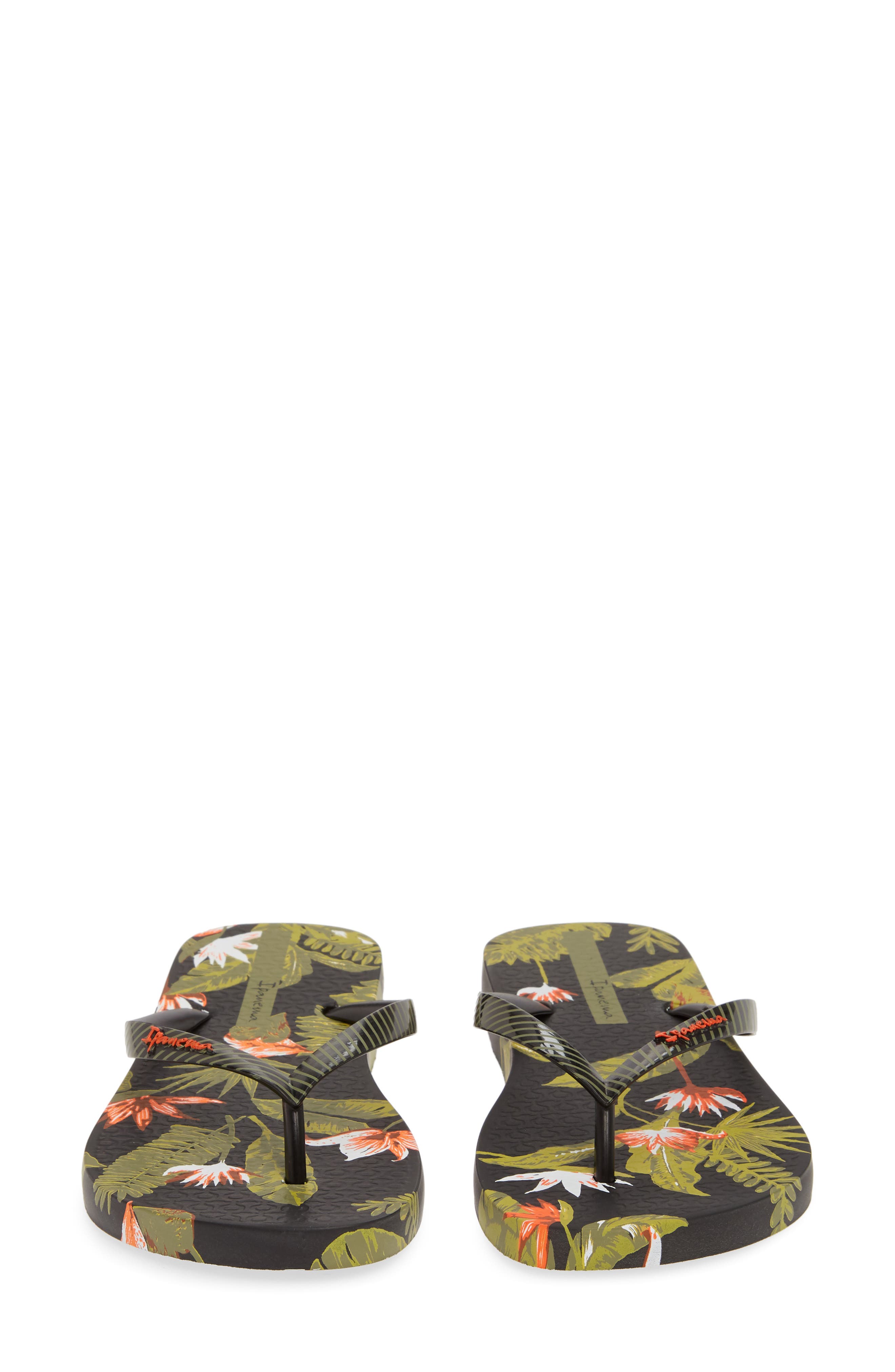 Paradise Flip Flop, Alternate, color, BLACK