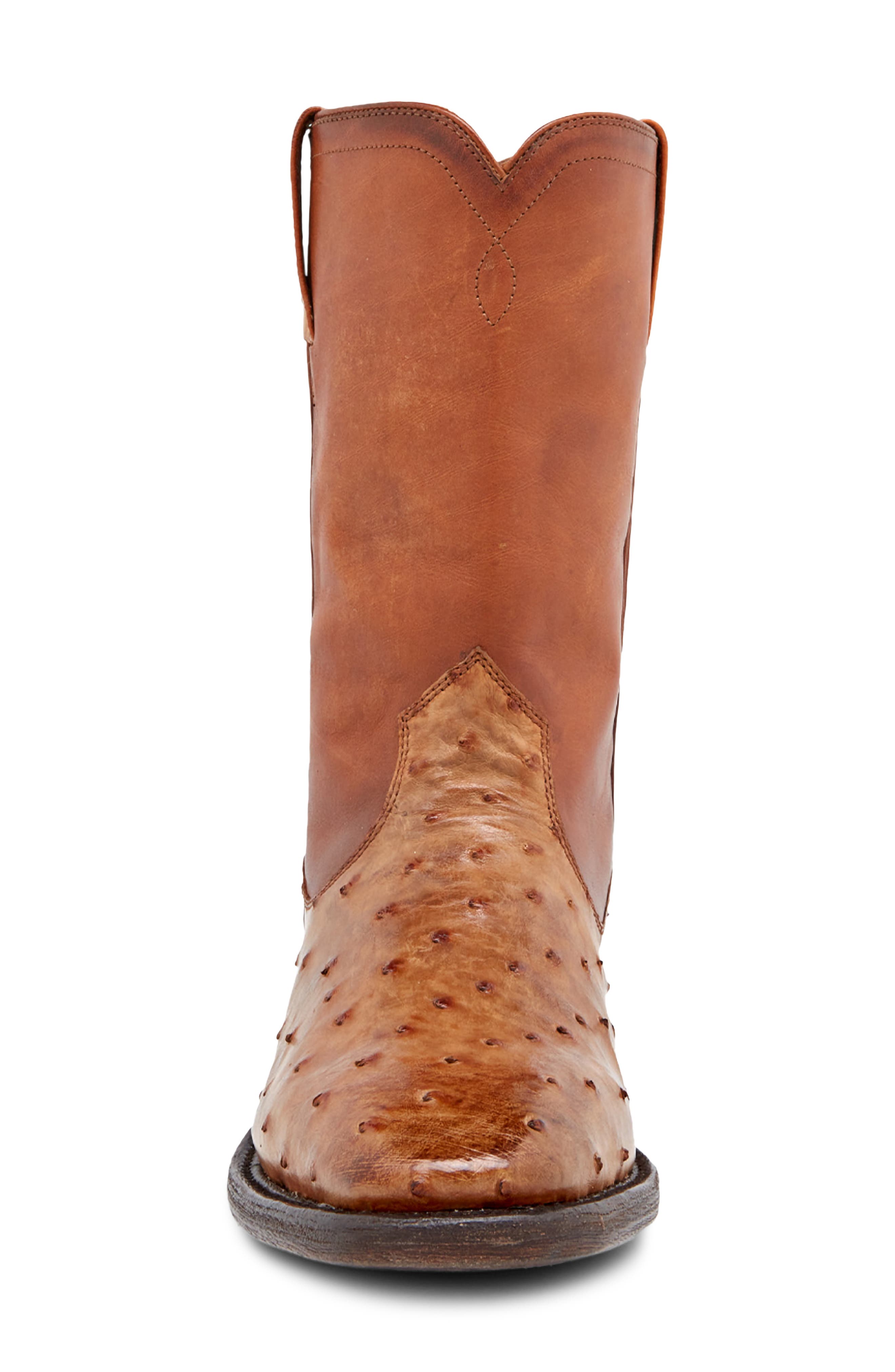 Weston Roper Leather Boot, Alternate, color, BRONZE