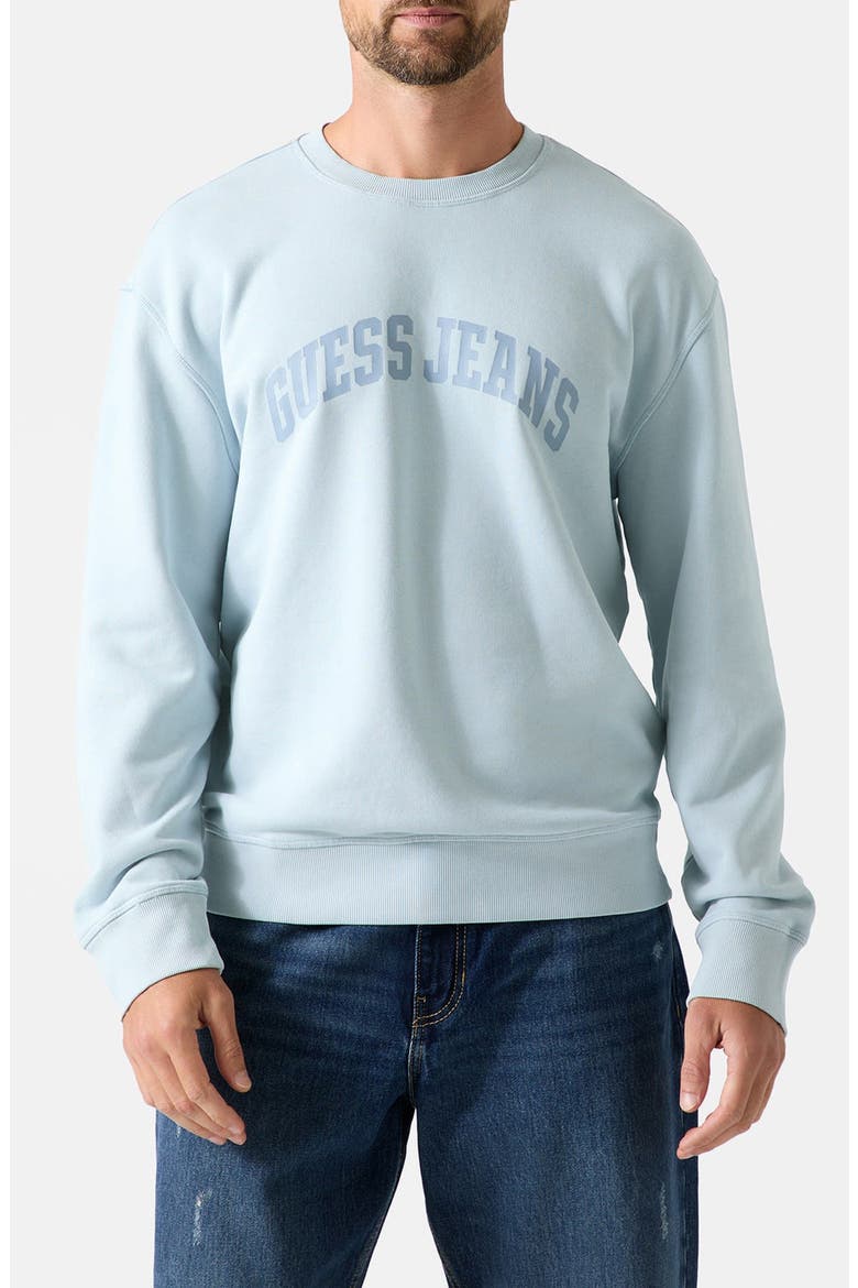 Cotton Crewneck Graphic Sweatshirt, Main, color, FB5I-MEDIU