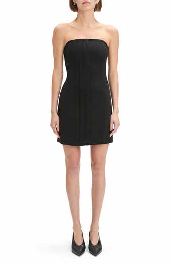Favorite Daughter Missed Your Chance Pleated Strapless Minidress